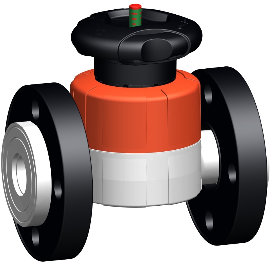 Gf pp. Мембранный клапан Георг Фишер. Diaphragm Valve. Клапан 515 PP-H Джордж Фишер Размеры.